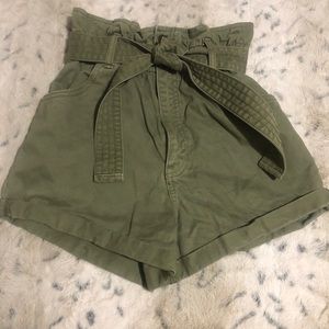 High waisted shorts